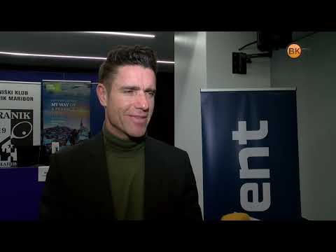 Gregor Krušič, direktor Tenis Slovenija, na začetku turnirja i-Vent Open Branik Maribor 2024