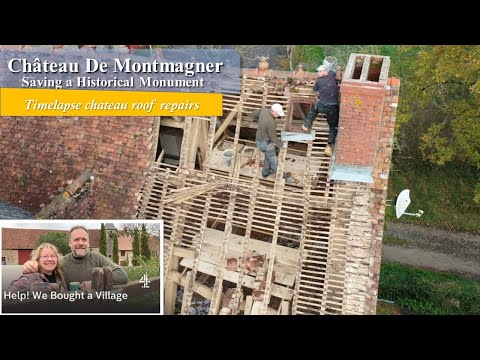How We Saved a Crumbling Castle Roof!