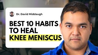 10 Habits That Will Help Heal And Avoid Knee Meniscus Tear Surgery 📱