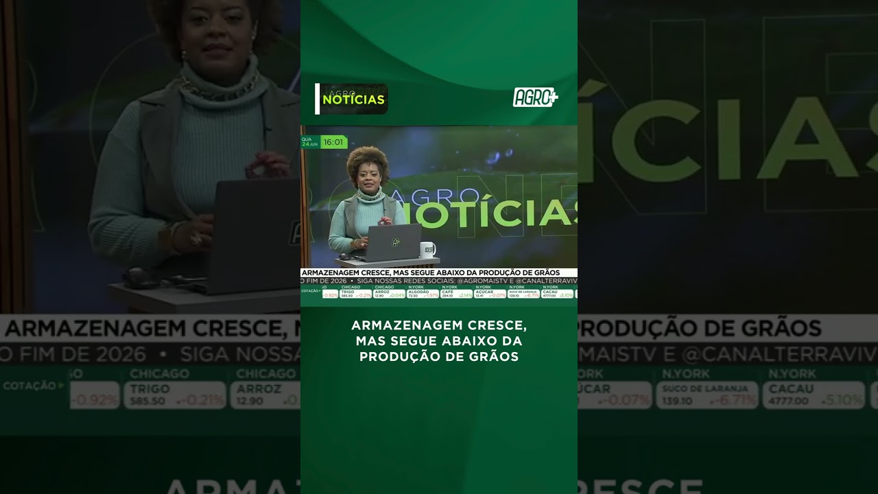 Armazenagem de grãos segue abaixo do ritmo da produção no Brasil