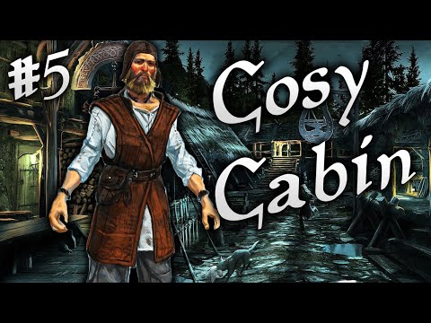 Skyrim Living a Normal Life Episode 5 | Cosy Cabin