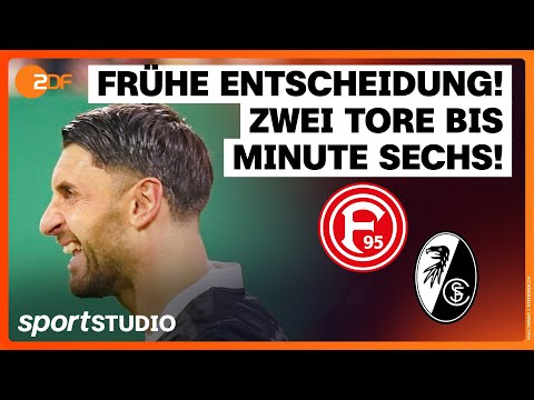 Fortuna Düsseldorf – SC Freiburg | DFB-Pokal, 2. Runde 2025/26 | sportstudio