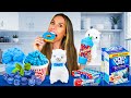 EATING ONLY BLUE FOODS FOR 24 HOURS