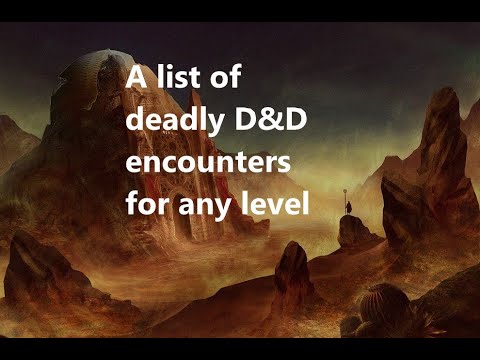 Top 10 Interesting Dungeon & Dragons Desert Encounters for 5E