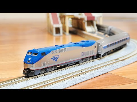 Kato N Scale Amtrak P42 Train Set Unboxing