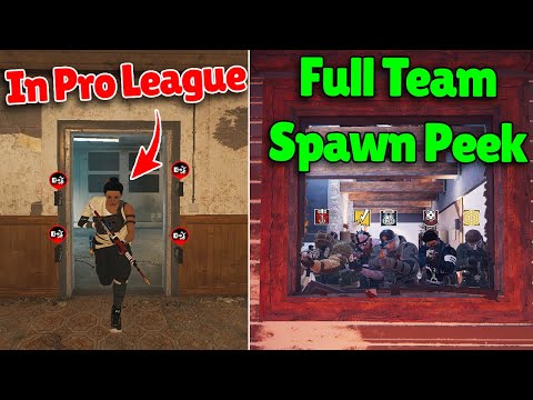 How Pro Players Use BUFFED Kapkan | FIVE Man Spawn Peek! - Rainbow Six Siege