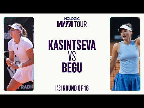 Irina-Camelia Begu vs. Victoria Jimenez Kasintseva | 2025 Iasi Round of 16 | WTA Match Highlights