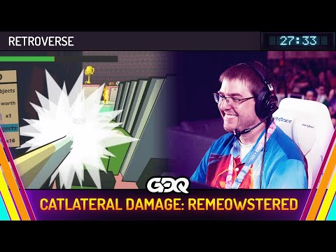Catlateral Damage: Remeowstered by Retroverse in 27:33 - Summer Games Done Quick 2025