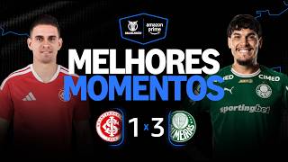 INTERNACIONAL 1 X 3 PALMEIRAS | MELHORES MOMENTOS | CAMPEONATO BRASILEIRO 2026
