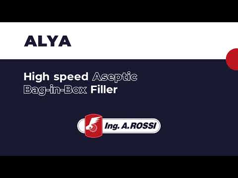 ALYA High Speed Aseptic Bag in Box Filler up to 2000 bph
