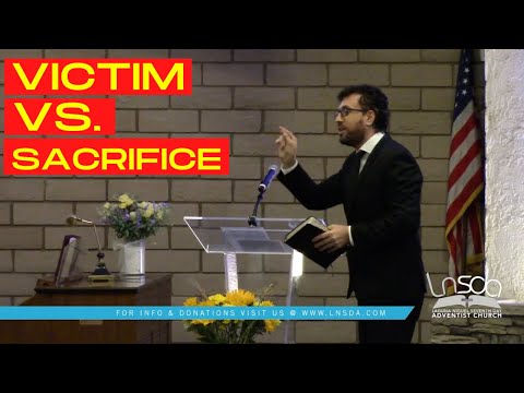 Pastor Joseph Salajan | The Passion 1 | Victim vs. Sacrifice | Matthew 26:1-5