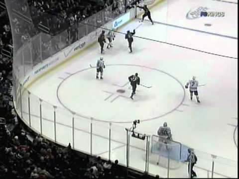 Dustin Brown nails Viktor Stalberg