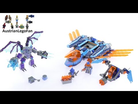 Vidéo LEGO Nexo Knights 70351 : Le faucon de combat de Clay