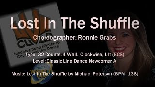 Linedance  -   Lost In The Shuffle (Teach &amp; Demo)