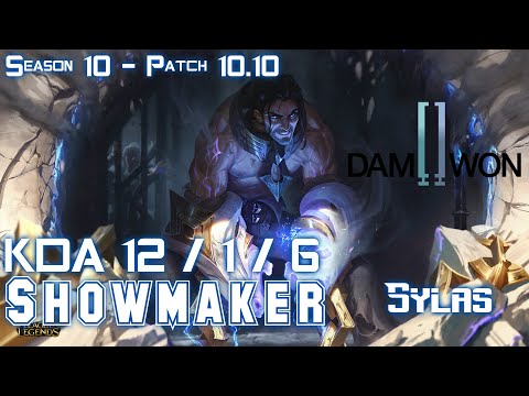 DWG Showmaker SYLAS vs NOCTURNE Top - Patch 10.10 KR Ranked