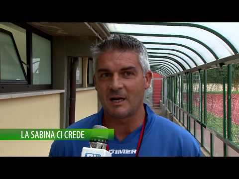 CALCIO PROMOZIONE: LA SABINA CI CREDE - RL TG SPORT 13-09-13