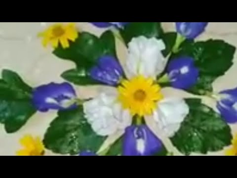 😍 MY CREATION 😍PADMAJA CREATION 😍🌹🌹FLOWERS DECORATION 🌺🍀🌻🌼🌷