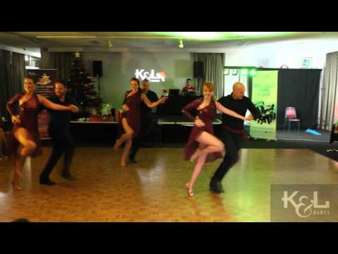 K&L Christmas Party 2015 -Bachata Team