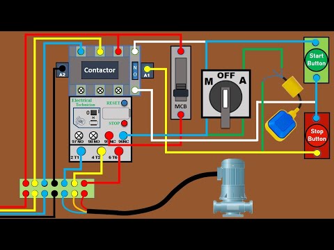 Auto Transformer Starter Power Wiring Connection Explained TheElectricalGuy