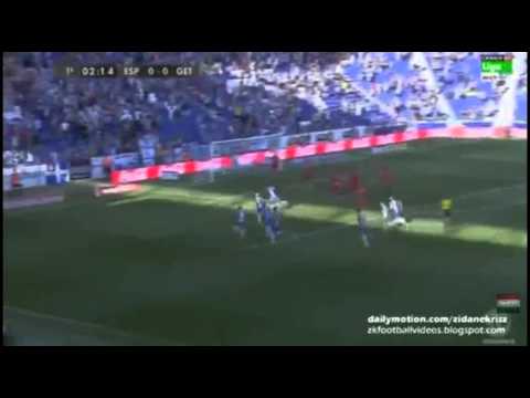Gol de Salva Sevilla/Espanyol 1-0 Getafe/Jornada 1