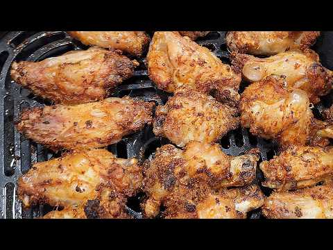 CRISPY Air Fryer Wings - What's the SECRET?