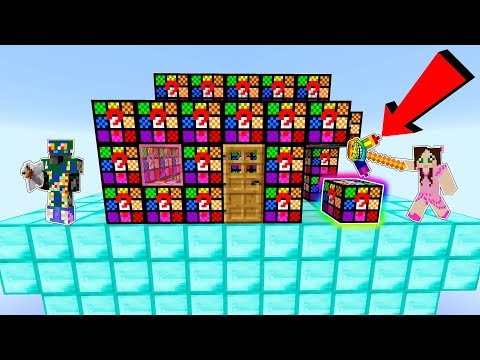 Minecraft: TROLL LUCKY BLOCK HOUSE INVADERS!!! - Modded Mini-Game