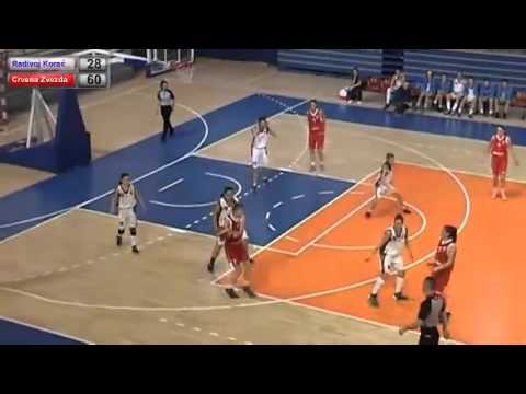 29.11.2015. ZKK Radivoj Korac - ZKK Crvena Zvezda - 2. poluvreme / kadetska liga Srbije