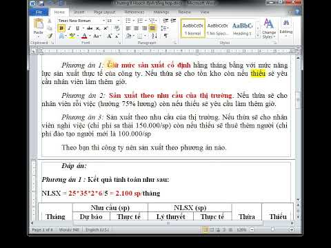 QTSX_Chương 8: Hoạch định tổng hợp