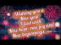 HAPPY NEW YEAR Wishes Greetings Messages Happy New Year WhatsApp Status Video New Year Vibes
