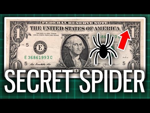 The Secret Spider on the $1 Bill