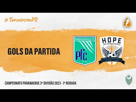 GOLS DA PARTIDA | PRUDENTÓPOLIS 2X2 HOPE