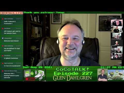 CoCoTALK! Episode 227 - Special Guest Glen Dahlgren