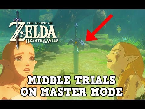 Trial of the Sword: Middle Trials are IMPOSSIBLE on MASTER MODE (Breath of the Wild)