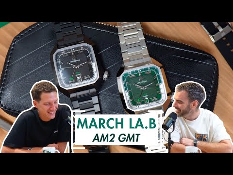 #FOCUS - March LA.B dévoile un trio d'AM2 GMT, 1ère collection animée du calibre La Joux-Perret G110