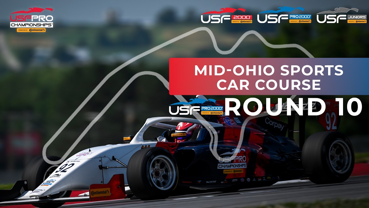 The Final Race Of The Weekend! USF Pro 2000 Race 3 in Ohio!