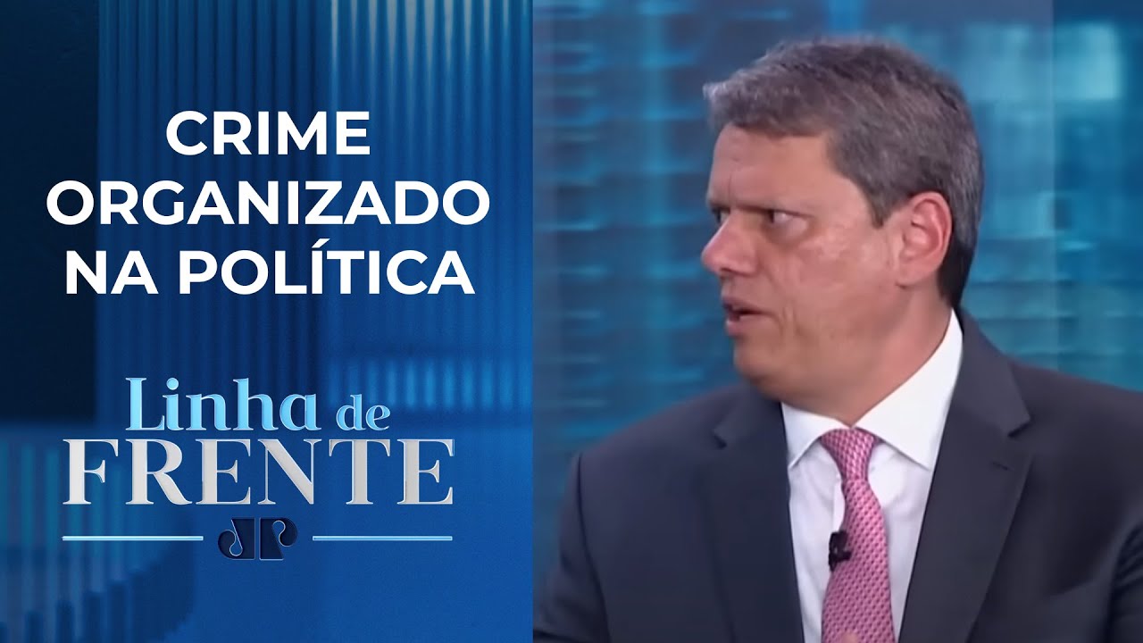 Segundo Tarcísio, PCC apoia candidatos em troca de serviços públicos | LINHA DE FRENTE