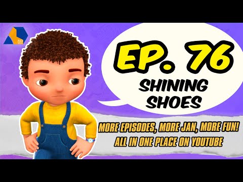 Jan Cartoon in Urdu || Shining Shoes || Official Cartoon Remastered || S01 E76