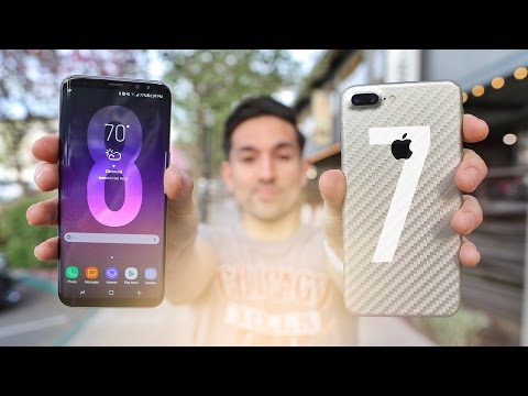 Apple iPhone 7 Plus vs Samsung Galaxy S8 Plus! Video