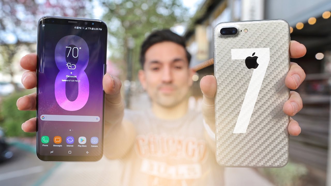 Apple iPhone 7 Plus vs Samsung Galaxy S8 Plus!