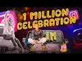 Celebrating 1 million Instagram followers 💕🥳#mk #mkvlogs #1million #celebration