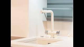 Современная угловая кофейная кухня Проект 116 фото 10