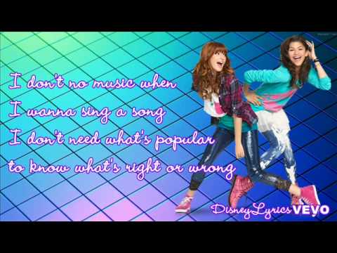 Watch Me - Bella Thorne ft. Zendaya Coleman {Lyrics on Screen}