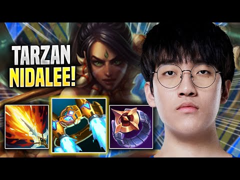 TARZAN IS A GOD WITH NIDALEE! - LNG Tarzan Plays Nidalee JUNGLE vs Lee Sin! | Season 2022