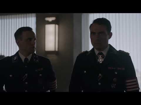 Heusmann announces Hitler's death - The Man in the High Castle S2E9