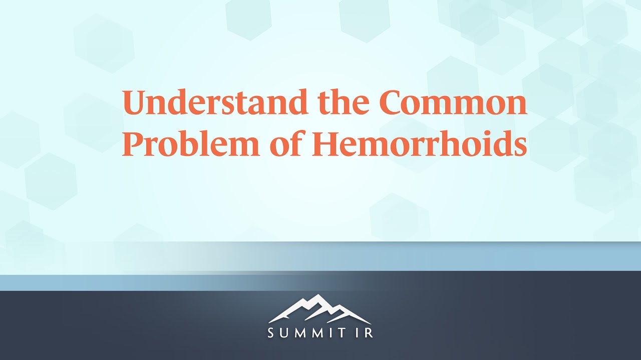  Dr. Preston Smith Explains Hemorrhoids