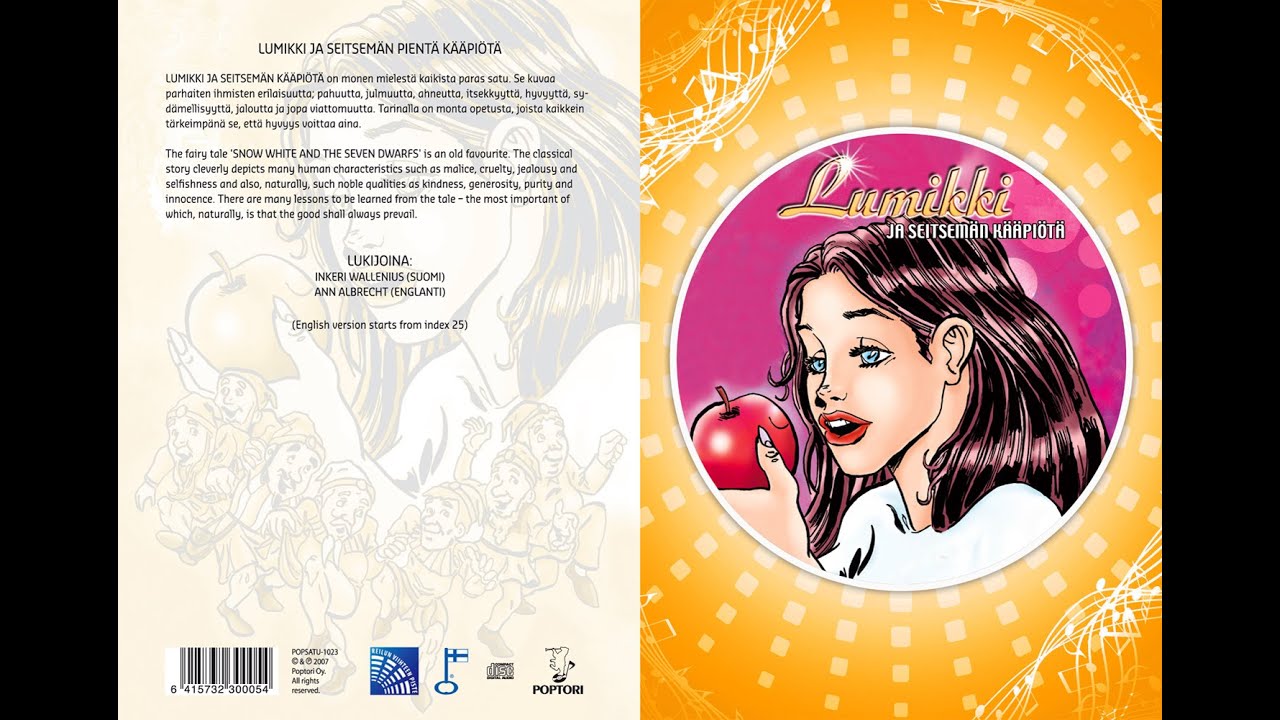 Elämyskortti - Lumikki ja seitsemän kääpiötä