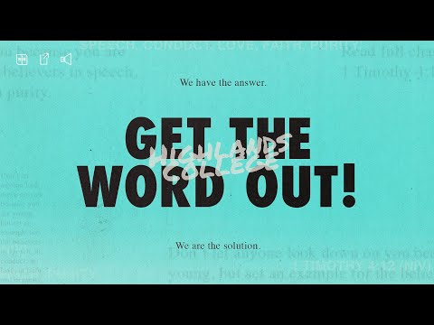 Get The Word Out: Pastor Rich Wilkerson | Highlands College Chapel