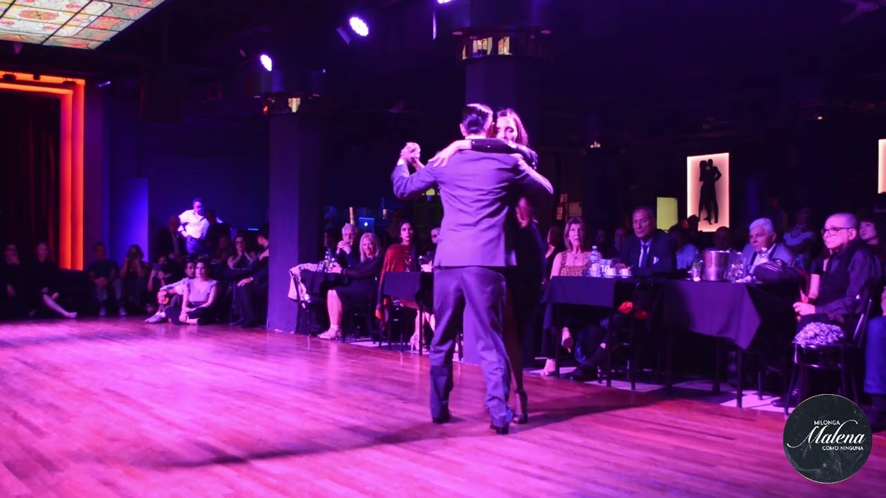 Video thumbnail for Magdalena Valdez & Dante Sanchez en Milonga Malena "COMO NINGUNA"!! 1/3