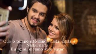 Luan Santana - Mesmo Sem Estar ft Sandy #  Letra ( wandher15)