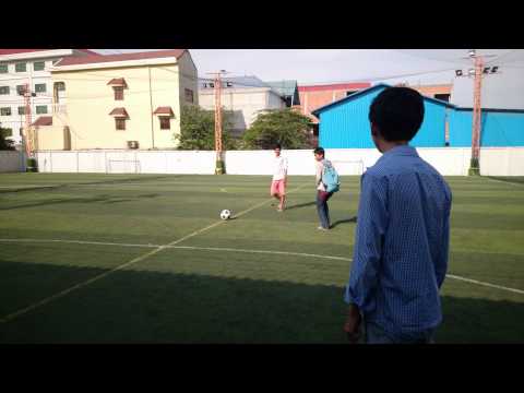 Super star of football in cambodia